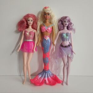 Vintage Mermaid and Fairy Barbies